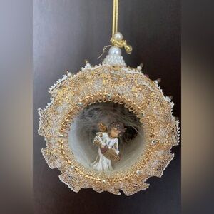 Vintage Christmas One of a Kind handmade Christmas Ornament